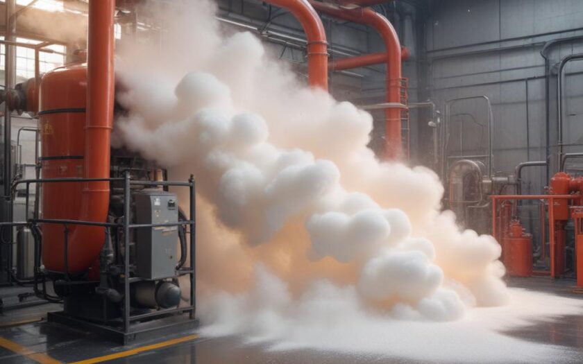 Индустриальный пеногаситель: технические характеристики и области применения