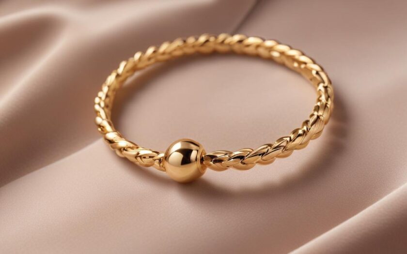 Браслет с гвоздём из золота 585 пробы: характеристики и обзор