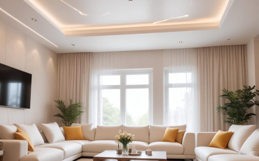 Матовые натяжные потолки под ключ: цена от 25 BYN за м2