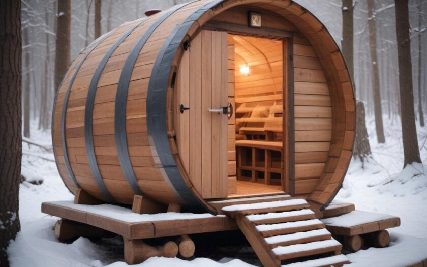 Баня бочка под ключ с доставкой в Беларуси