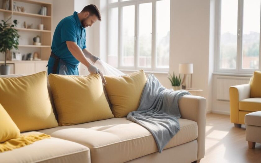 Химчистка дивана и мебели на дому: принципы проведения, виды услуг и советы по уходу